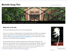 Tablet Screenshot of michelleaungthin.com